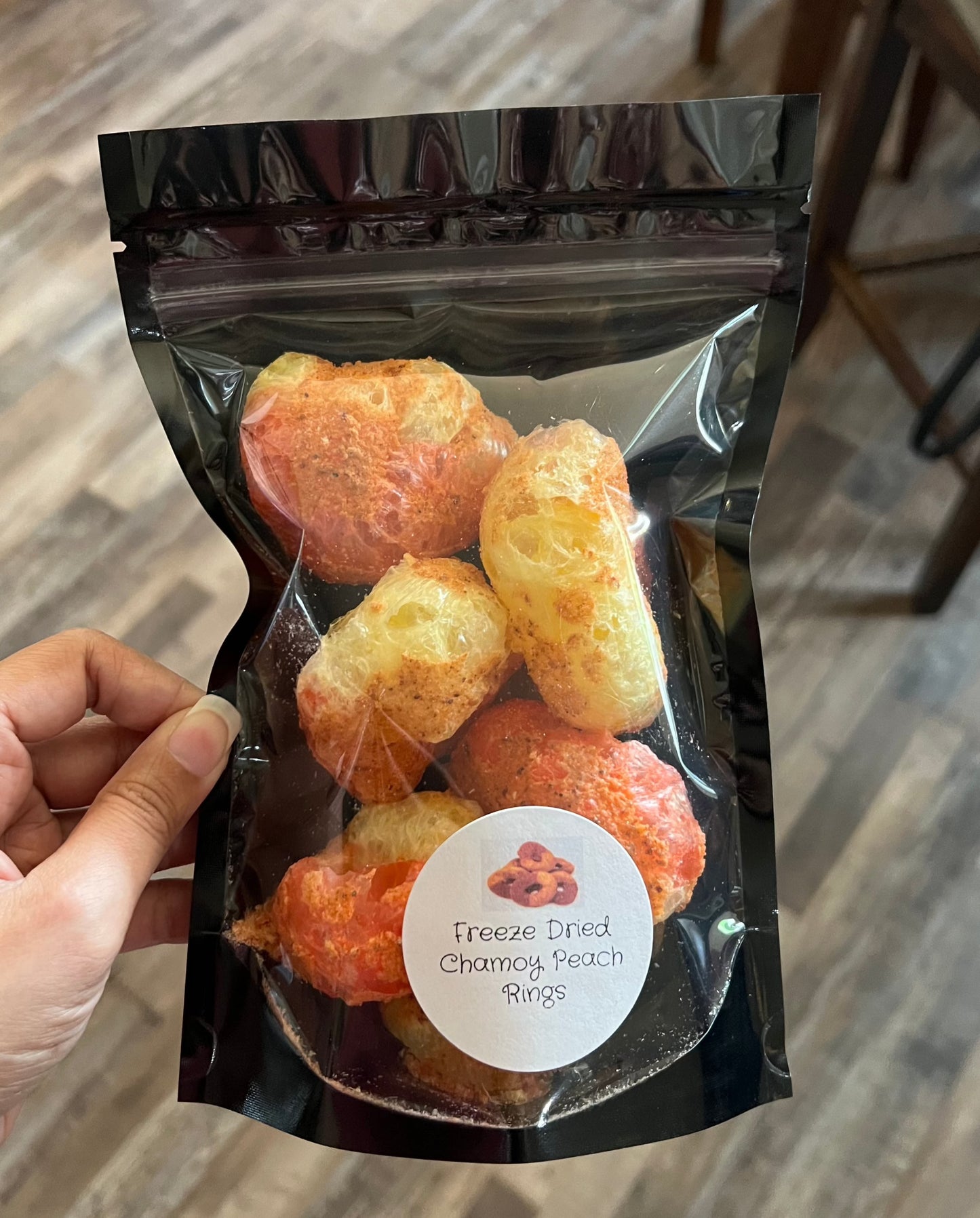Freeze Dried Chamoy Peach Rings